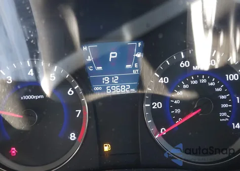 2014 Hyundai Accent Gls z USA, uszkodzony, nr VIN KMHCT4AE1EU691654